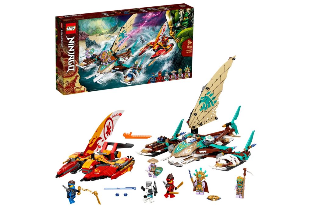 LEGO 71748 NINJAGO Catamaran zeeslag - Afbeelding 10