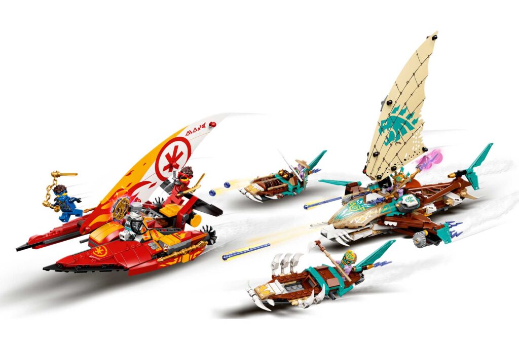 LEGO 71748 NINJAGO Catamaran zeeslag - Afbeelding 6