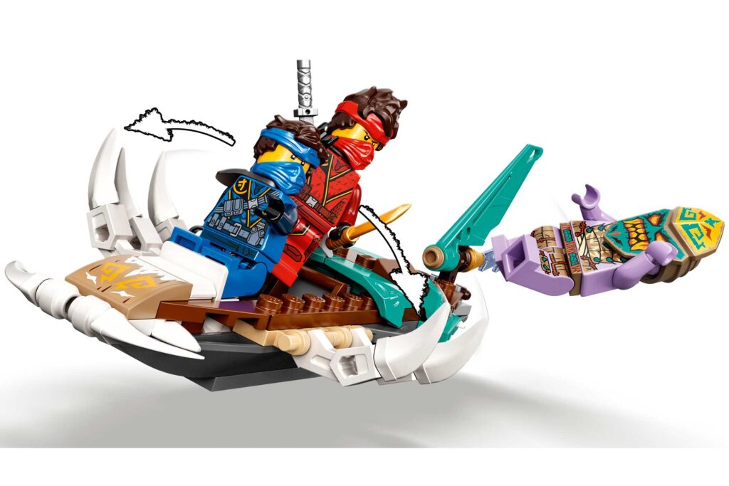 LEGO 71748 NINJAGO Catamaran zeeslag - Afbeelding 2