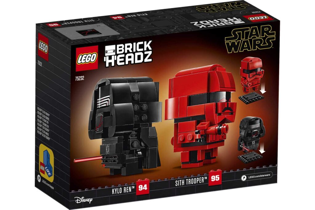 LEGO 75232 BrickHeadz Kylo Ren en Sith Trooper - Afbeelding 7