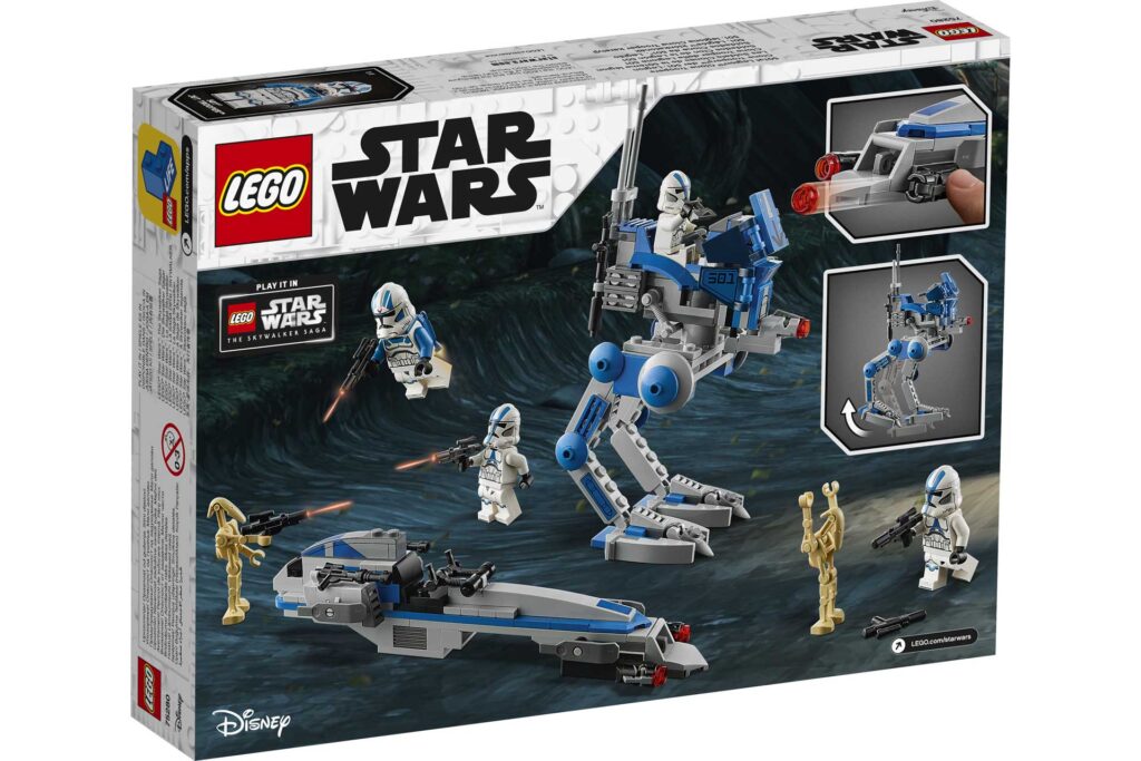 LEGO 75280 Star Wars 501st Legion Clone Troopers - Afbeelding 7