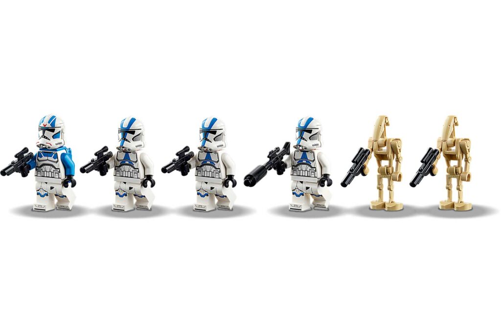 LEGO 75280 Star Wars 501st Legion Clone Troopers - Afbeelding 9