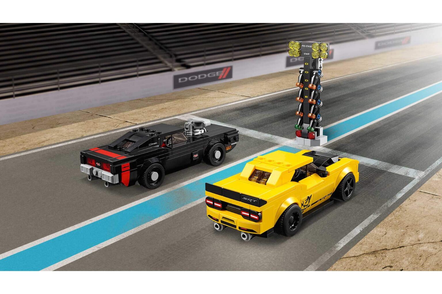 LEGO 75893 Speed Champions 2018 Dodge Challenger SRT Demon en 1970 ...