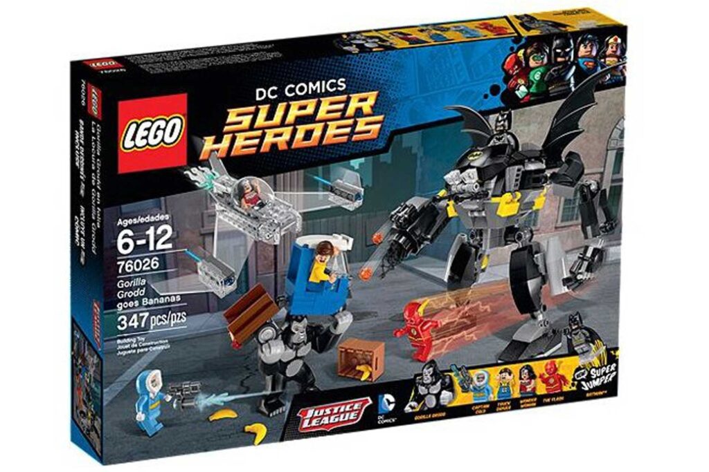 LEGO 76026 DC Comics Super Heroes Gorilla Grodd goes bananas
