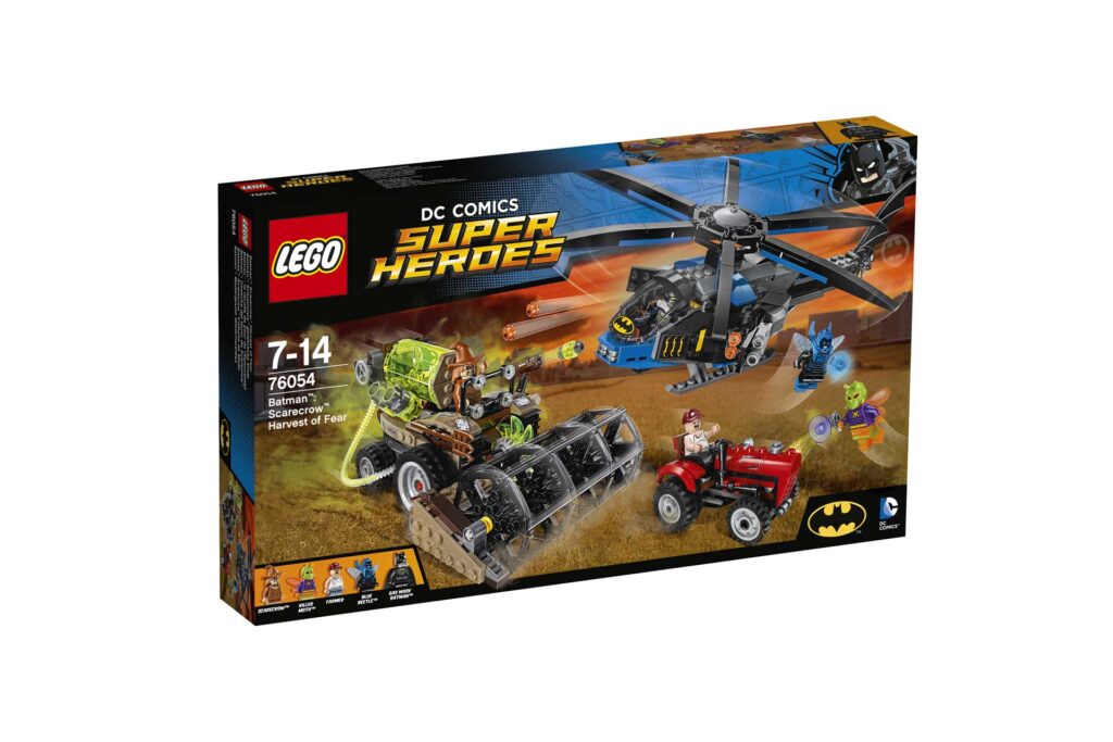 LEGO 76054 DC Comics Super Heroes Batman: Scarecrow zaait angst