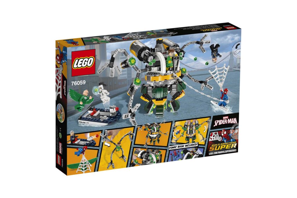 LEGO 76059 Marvel Super Heroes Spider-Man: Doc Ock's tentakel-valstrik - Afbeelding 3
