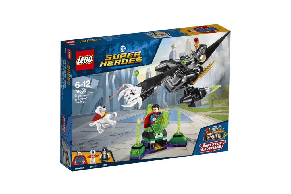 LEGO 76096 DC Super Heroes Superman en Krypto werken samen