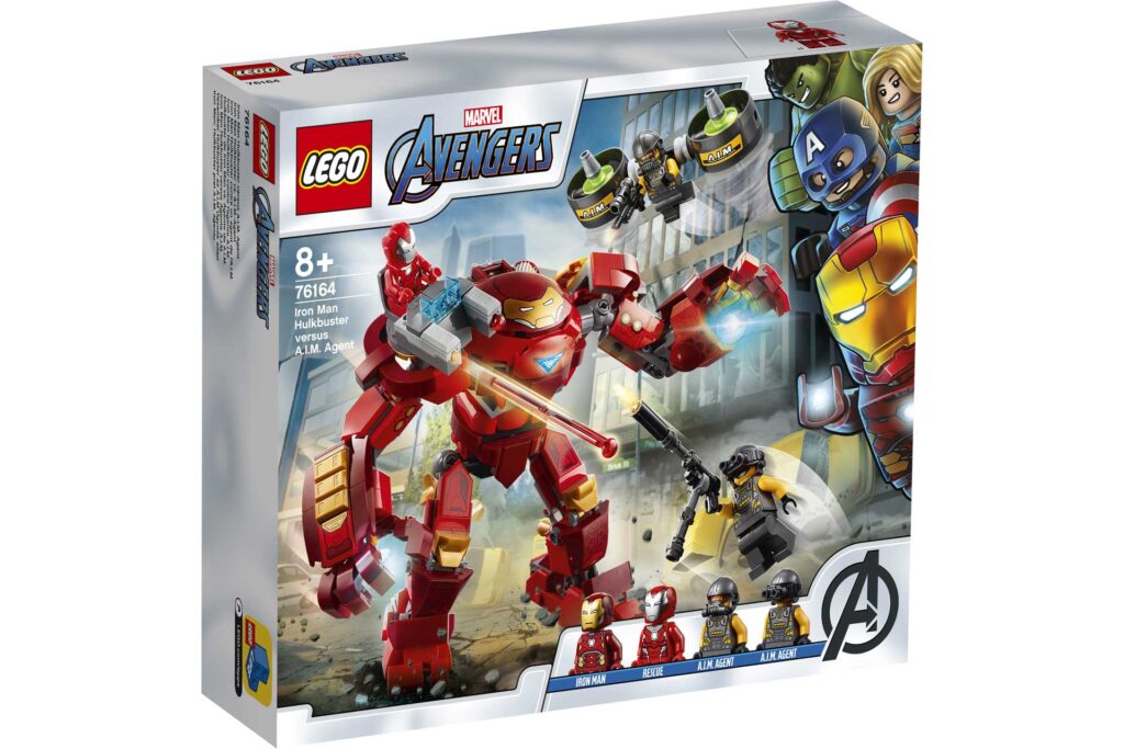 LEGO 76164 Marvel Super Heroes Iron Man Hulkbuster versus A.I.M. Agent