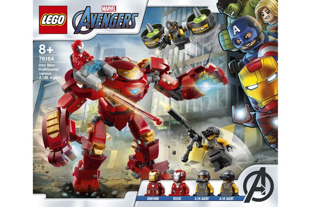 LEGO 76164 Marvel Super Heroes Iron Man Hulkbuster versus A.I.M. Agent - Afbeelding 5