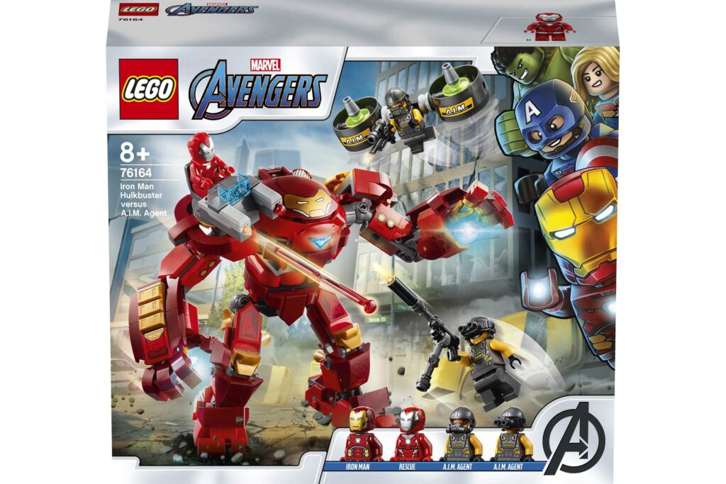 LEGO 76164 Marvel Super Heroes Iron Man Hulkbuster versus A.I.M. Agent - Afbeelding 6