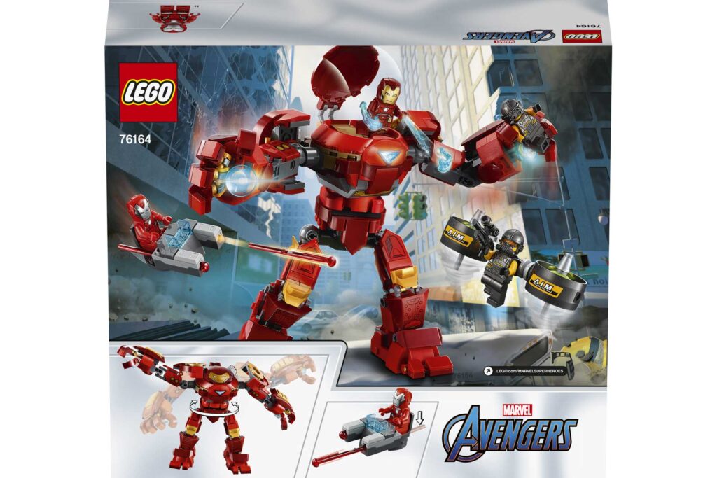 LEGO 76164 Marvel Super Heroes Iron Man Hulkbuster versus A.I.M. Agent - Afbeelding 7