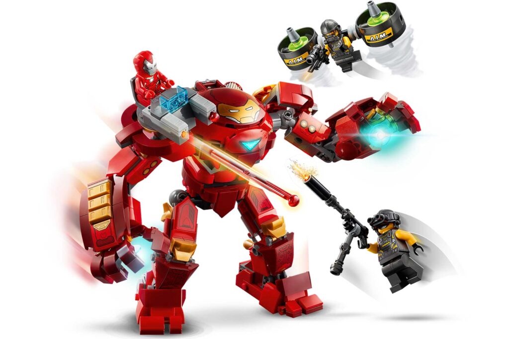 LEGO 76164 Marvel Super Heroes Iron Man Hulkbuster versus A.I.M. Agent - Afbeelding 11