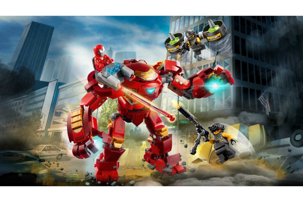 LEGO 76164 Marvel Super Heroes Iron Man Hulkbuster versus A.I.M. Agent - Afbeelding 18