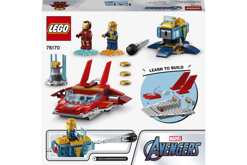 LEGO 76170 Super Heroes Iron Man vs. Thanos - Afbeelding 8