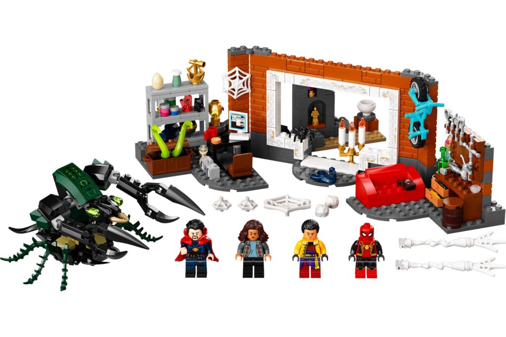 LEGO 76185 Marvel Spider-Man bij de Sanctum uitvalsbasis - Afbeelding 2