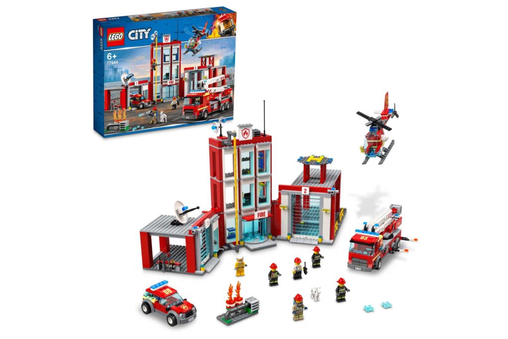 LEGO 77944 City Brandweerkazerne hoofdkwartier - Afbeelding 3