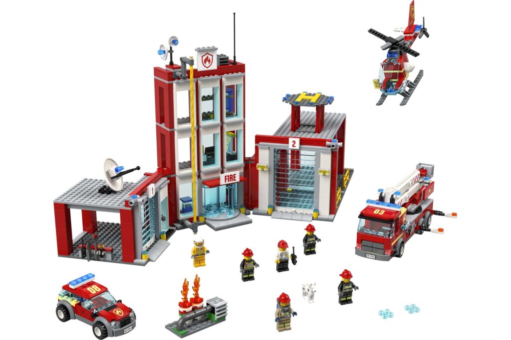 LEGO 77944 City Brandweerkazerne hoofdkwartier - Afbeelding 2