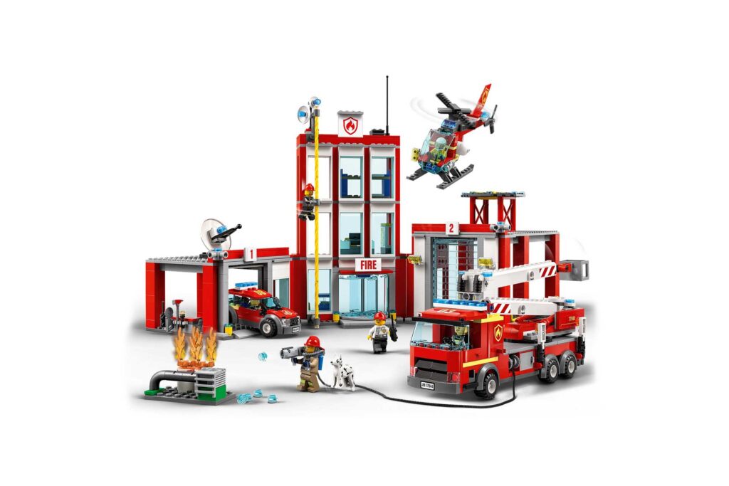 LEGO 77944 City Brandweerkazerne hoofdkwartier - Afbeelding 5