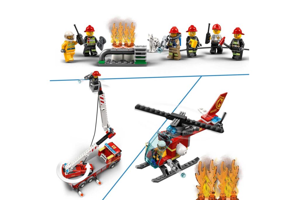 LEGO 77944 City Brandweerkazerne hoofdkwartier - Afbeelding 4