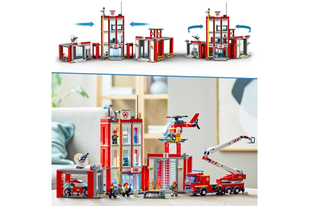 LEGO 77944 City Brandweerkazerne hoofdkwartier - Afbeelding 6