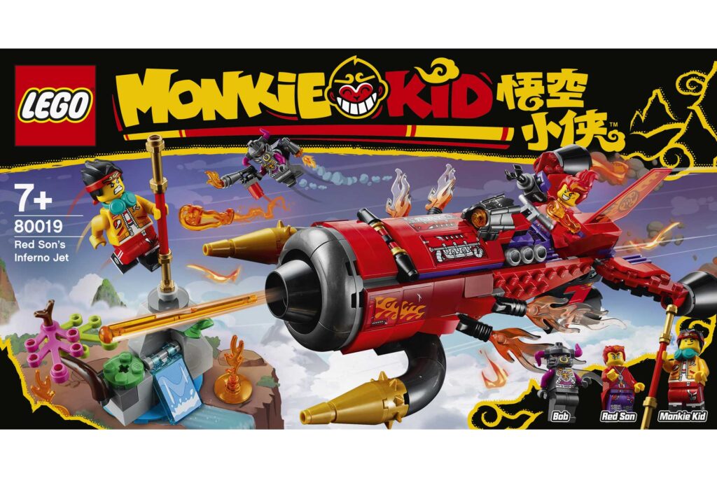 LEGO 80019 Monkie Kid Red Son's helvliegtuig - Afbeelding 6