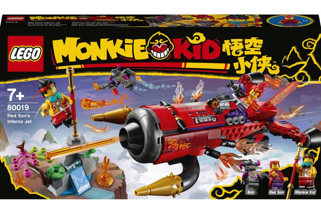 LEGO 80019 Monkie Kid Red Son's helvliegtuig - Afbeelding 5