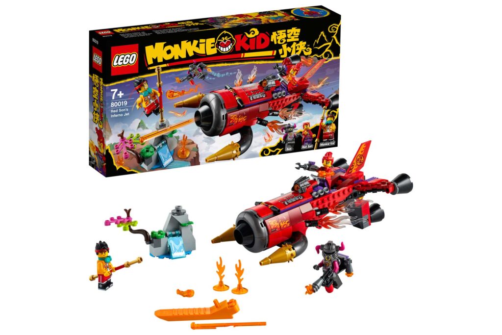 LEGO 80019 Monkie Kid Red Son's helvliegtuig - Afbeelding 10