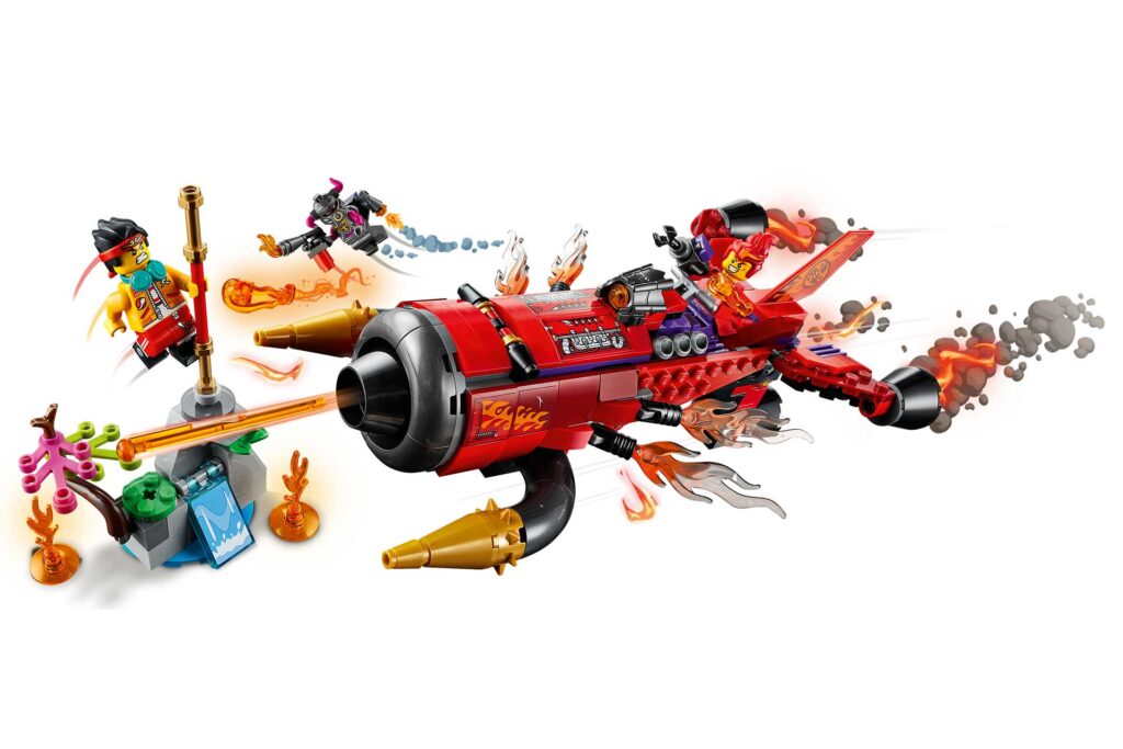 LEGO 80019 Monkie Kid Red Son's helvliegtuig - Afbeelding 9
