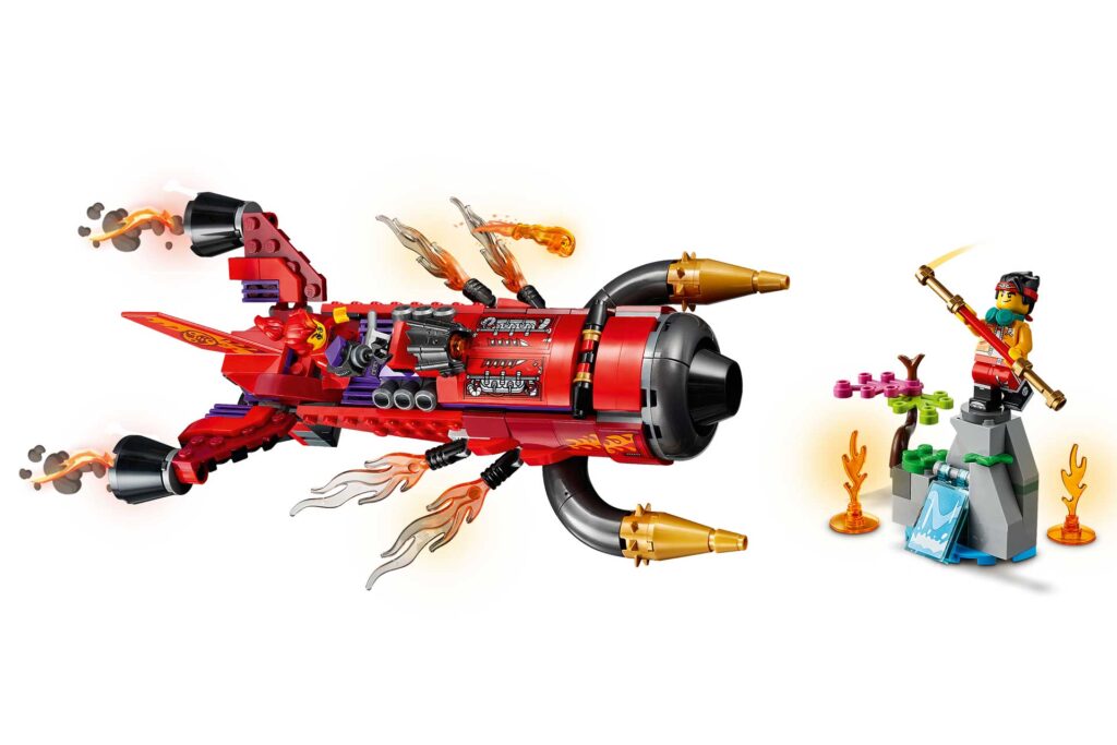 LEGO 80019 Monkie Kid Red Son's helvliegtuig - Afbeelding 11