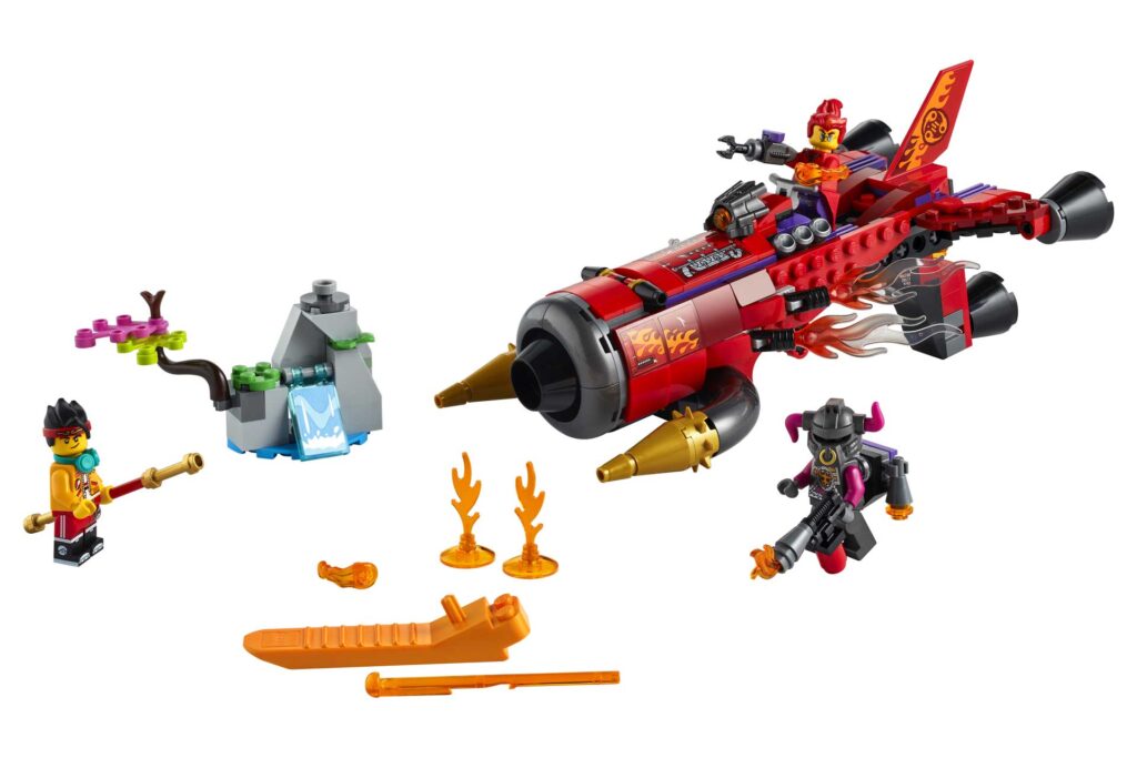 LEGO 80019 Monkie Kid Red Son's helvliegtuig - Afbeelding 13
