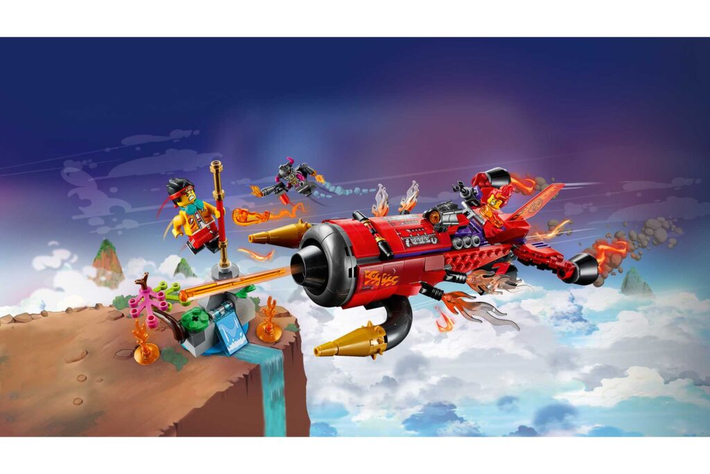 LEGO 80019 Monkie Kid Red Son's helvliegtuig - Afbeelding 17