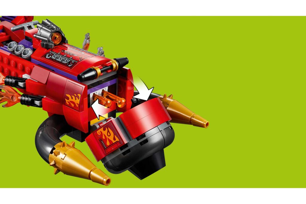 LEGO 80019 Monkie Kid Red Son's helvliegtuig - Afbeelding 18