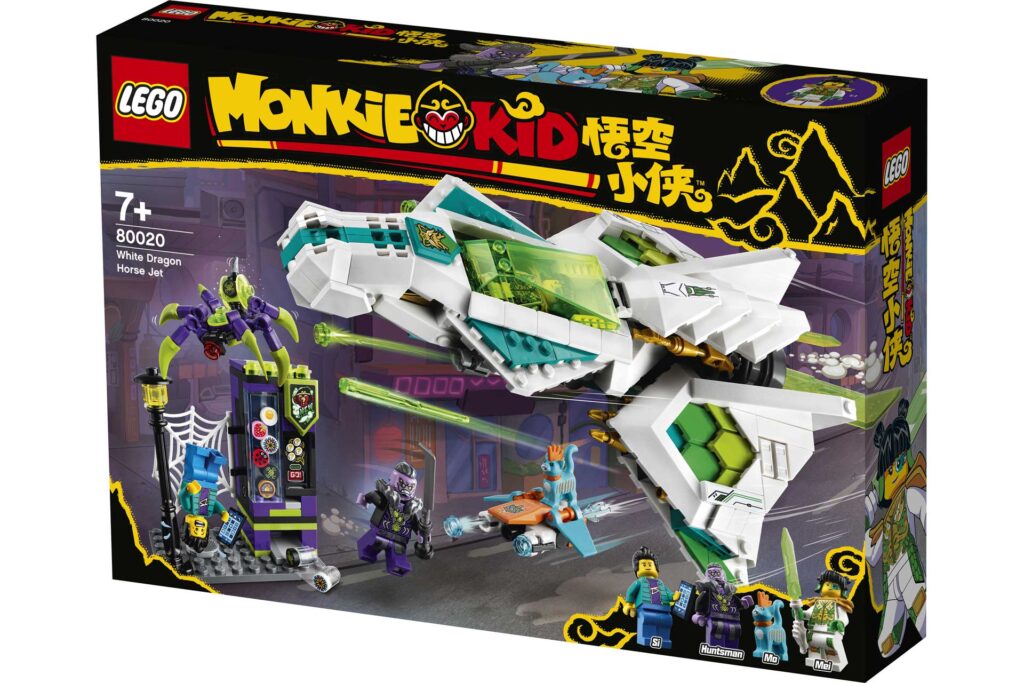 LEGO 80020 Monkie Kid Witte draak paardenvliegtuig - Afbeelding 3