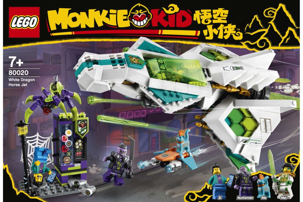 LEGO 80020 Monkie Kid Witte draak paardenvliegtuig - Afbeelding 4