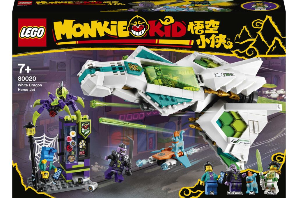 LEGO 80020 Monkie Kid Witte draak paardenvliegtuig - Afbeelding 6