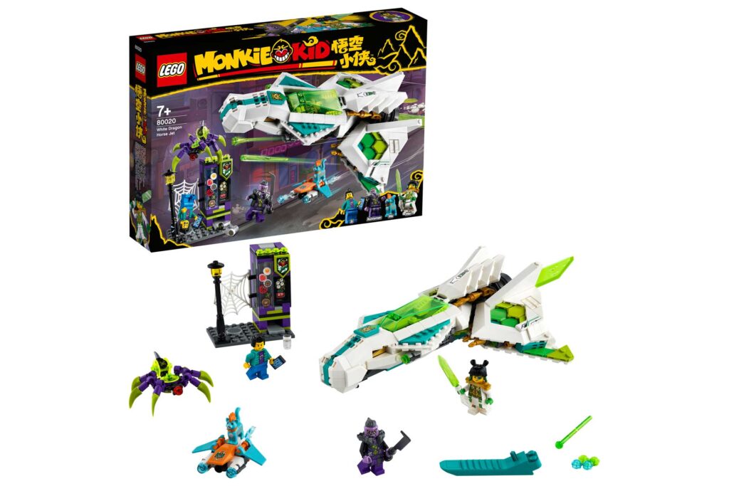 LEGO 80020 Monkie Kid Witte draak paardenvliegtuig - Afbeelding 9