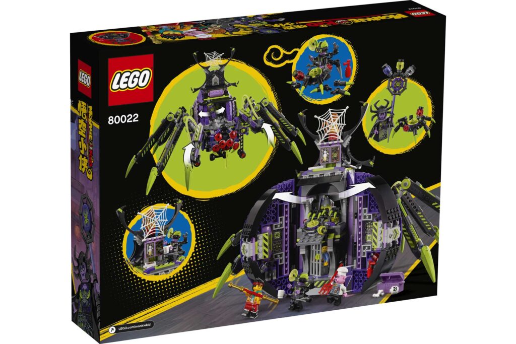LEGO 80022 Monkie Kid Arachnide basis van de spinnenkoningin - Afbeelding 9