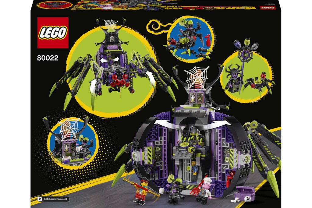 LEGO 80022 Monkie Kid Arachnide basis van de spinnenkoningin - Afbeelding 11