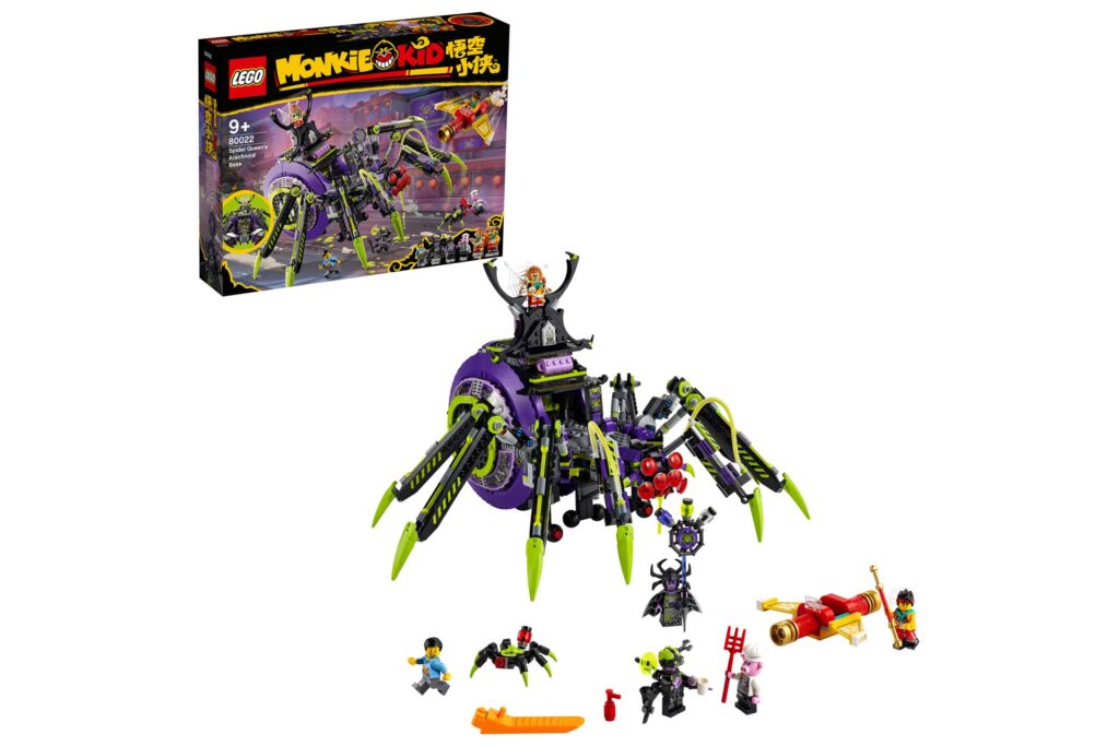 LEGO 80022 Monkie Kid Arachnide basis van de spinnenkoningin - Afbeelding 10