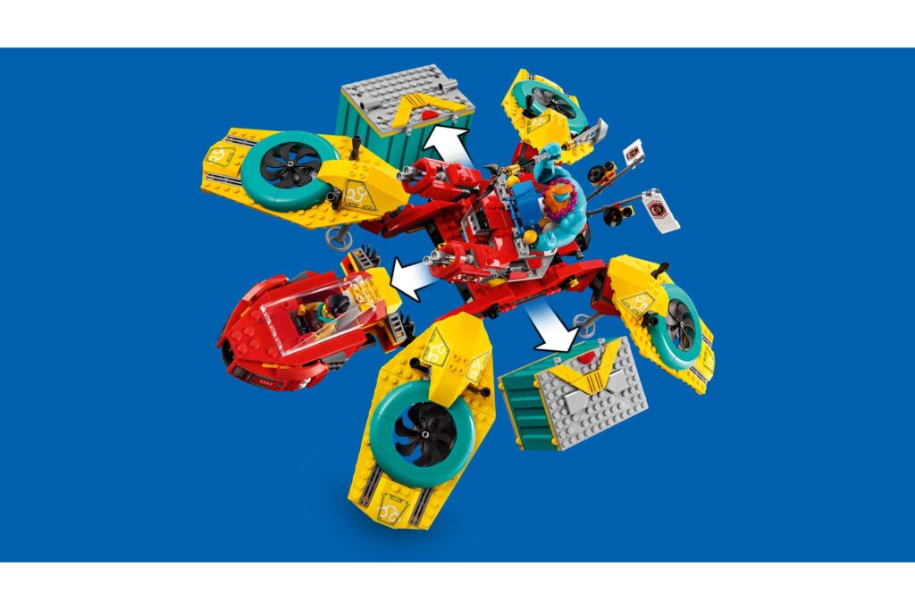 LEGO 80023 Monkie Kid's team dronecopter - Afbeelding 2