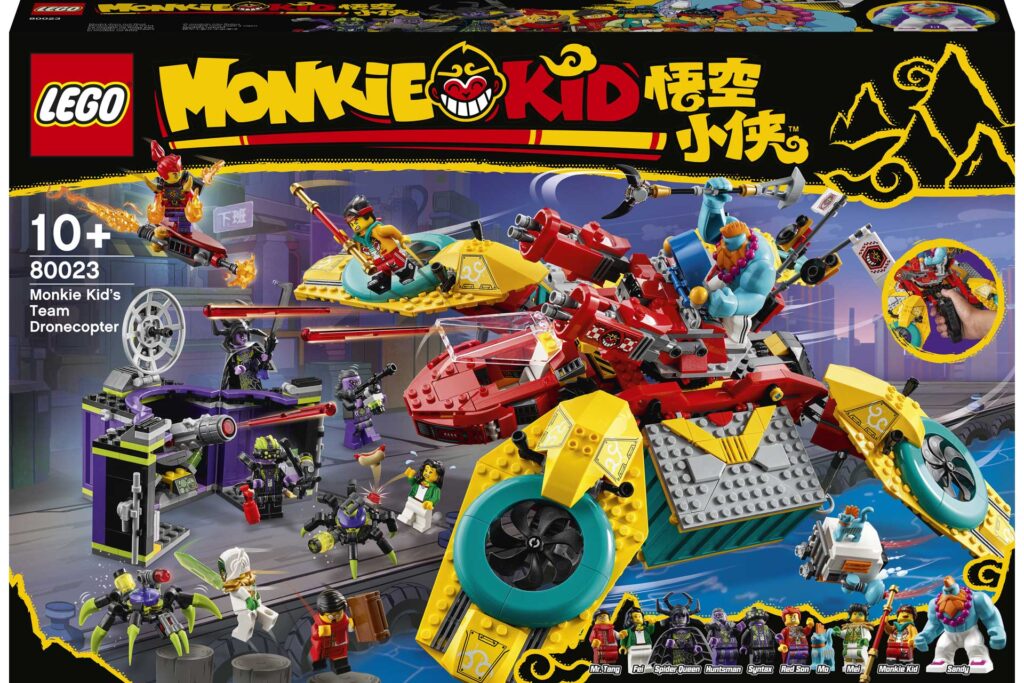 LEGO 80023 Monkie Kid's team dronecopter - Afbeelding 41
