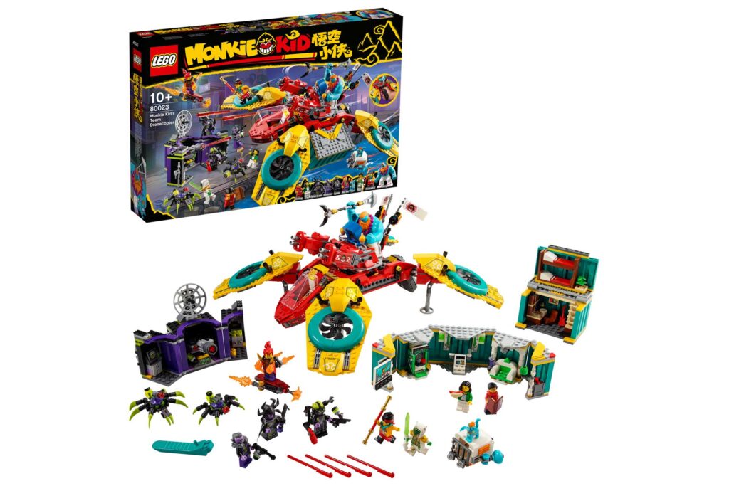 LEGO 80023 Monkie Kid's team dronecopter - Afbeelding 44