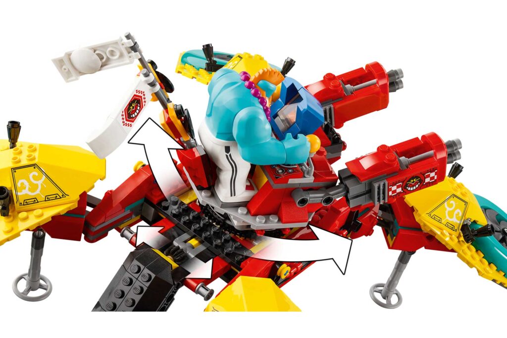 LEGO 80023 Monkie Kid's team dronecopter - Afbeelding 51