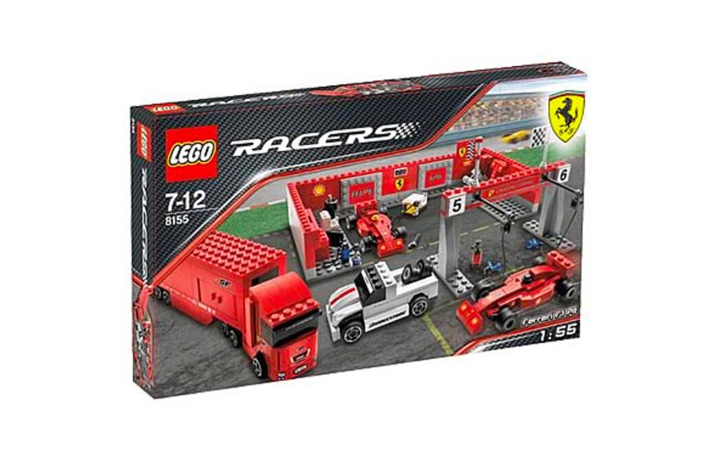 LEGO 8155 Racers Ferrari F1 Pit