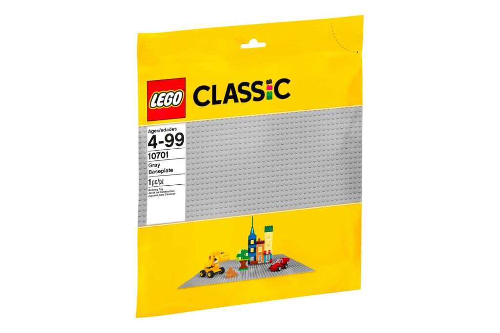 LEGO 10701 Grijze bouwplaat