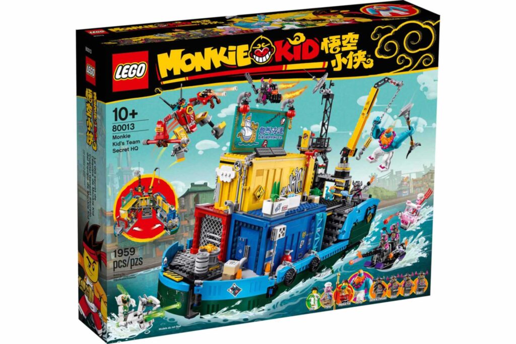 LEGO 80013 Monkey Kid's geheime hoofdkwartier