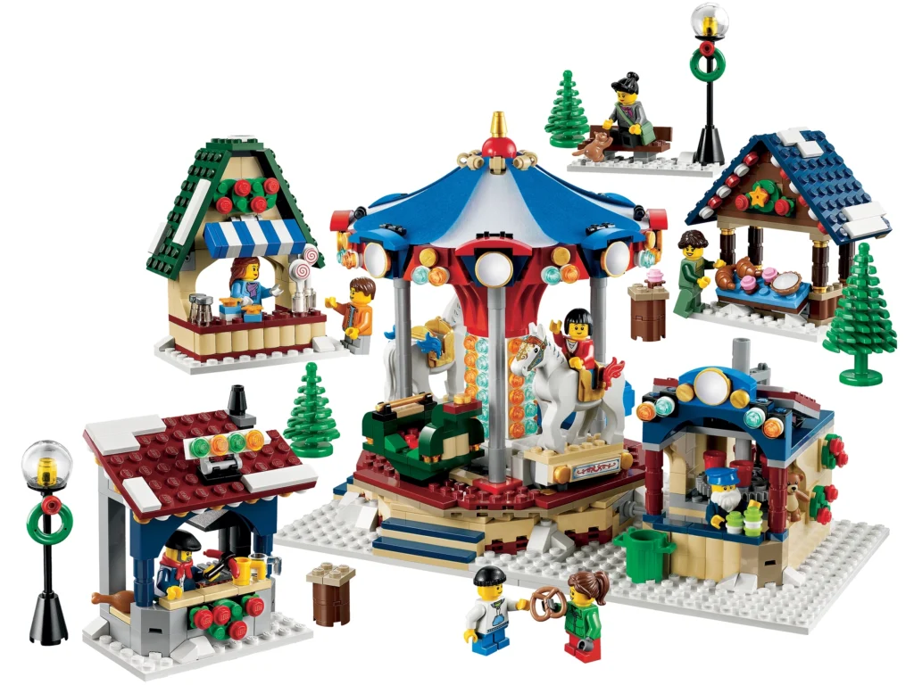 LEGO 10235 Creator Expert - Winter dorpsmarkt - NEW - Afbeelding 2