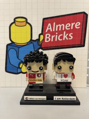 LEGO MOC BrickHeadz Willem Van Hanegem & I Am Rotterdam