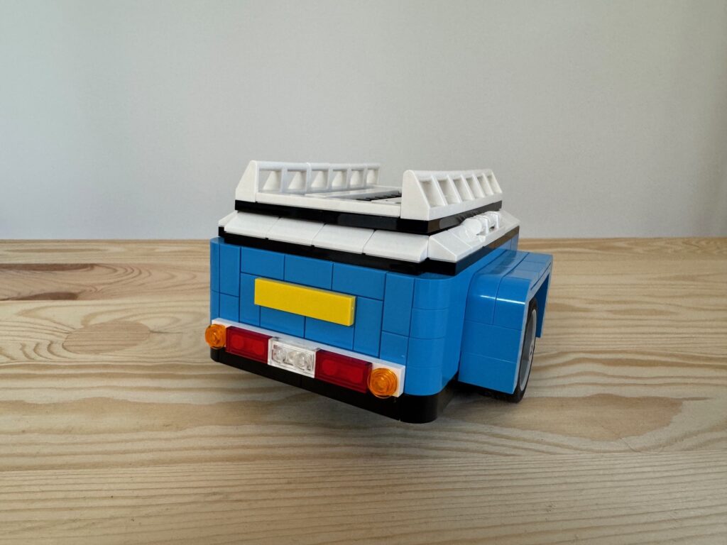LEGO BOC Aanhanger vierkant voor 10252 Kever