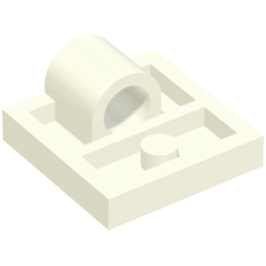 10247 - Plate, Modified 2 x 2 with Pin Hole - Full Cross Support Underneath